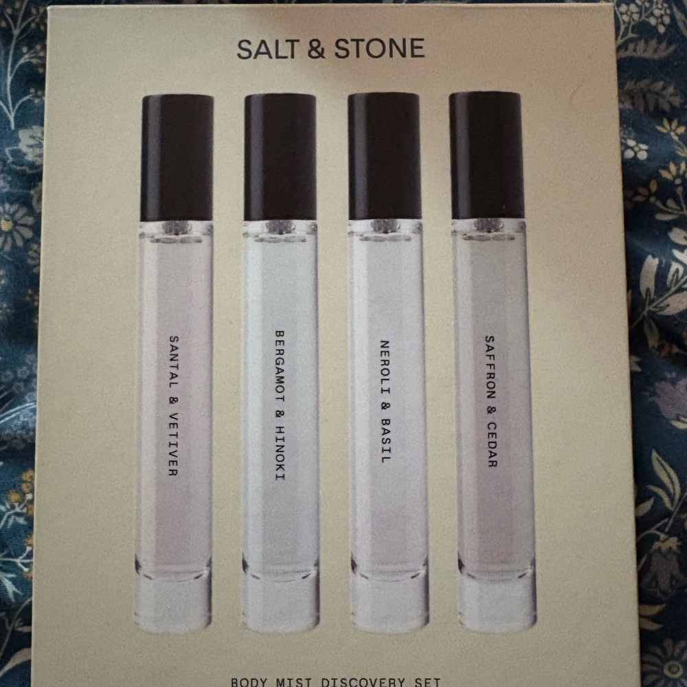Salt and Stone perfume set